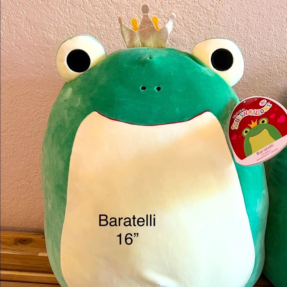 Rare ‼️  NWT Baratelli 16" Squishmallows
